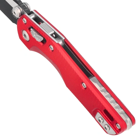 Nóż składany Microtech MSI Ram-Lok Mini S/E Fluted Red Aluminium, Black M390MK by Tony Marfione (210M-1FLRD)