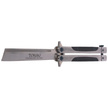 TOKISU Balisong Black G10/Steel, Satin butterfly knife (02174)