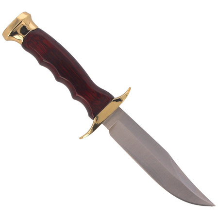 Muela BW-10 Pakka Wood Knife, Satin X50CrMoV15