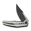 Nóż składany WeKnife Kyklos Black / Gray Titanium, Black Stonewashed / Satin M390 (WE23086-3)