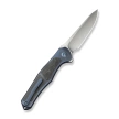 WeKnife 702XI LE No 147/150 Blue Integral Titanium/Shredded Carbon Fiber, Satin M390 (WE07B-1)