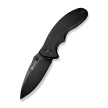 Sencut Cybrix Black Aluminum Knife, Black 9Cr18MoV (S23098A-1)