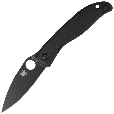 Spyderco Mantra 4 Knife Black G10, Black 8Cr13MoV by Eric Glesser (C274GBBKP)
