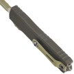 Microtech Ultratech Gen IV D/E OTF Knife Magpul OD Green Bazooka Aluminium, Magpul OD Green Bazooka M390MK by Tony Marfione (11224-1MPOD-T10S21)