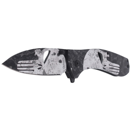 Nóż składany Martinez Albainox Skull 3D Aluminium, 3D Printed 3Cr13MoV (18462)