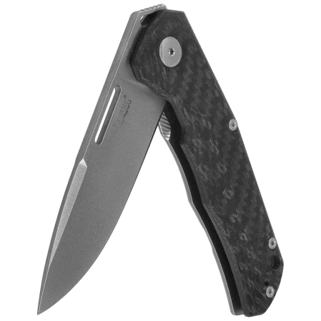 Nóż składany LionSteel Q4ttro Carbon Fiber/Titanium, Satin MagnaCut by Molletta (Q4 CF)