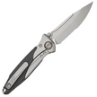 Microtech Socom Bravo Mini S/E Knife Titanium / Carbon Fiber, Bronze HW, Bead Blasted P/S M390 by Tony Marfione (260M-8CFTI)