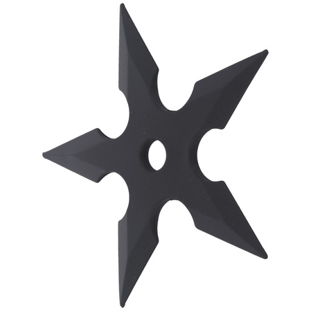 Shuriken treningowy Martinez Albainox Ninja Training, Black Rubber (32329)
