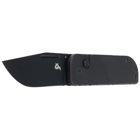 Nóż składany BlackFox NU-Bowie Black G10, Black Idroglider D2 by Keanu Alfaro (BF-758)