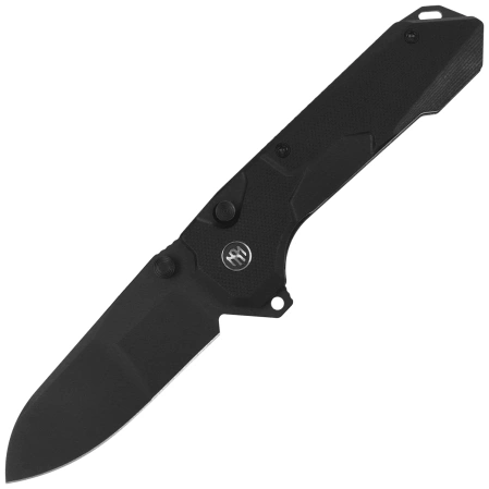 Remette Cosmic Knife Black G10, Black Titanium Plating 14C28N (RTCO-GB)