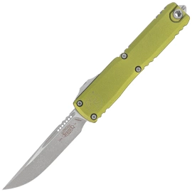 Microtech Ultratech Gen IV S/E OTF Knife OD Green Aluminum, Apocalyptic M390MK by Tony Marfione (11214-10APOD)