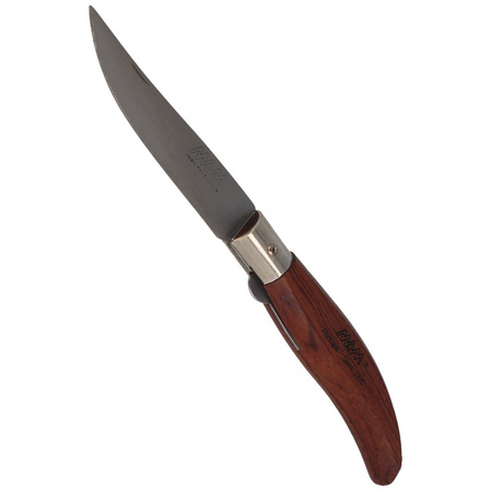 MAM Iberica Big Pocket Knife with Blade Lock, Dark Beech Wood 90mm (2016-DW)
