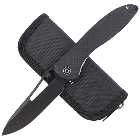 CIVIVI Picaro Black G10, Black Stonewashed (C916D)