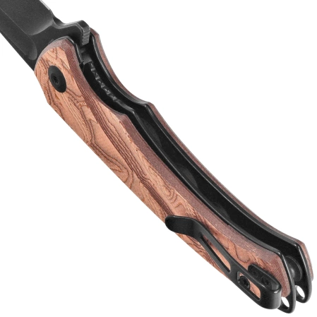 Civivi Voidflare Knife G10 w/ Copper Foil, Black Stonewashed 14C28N (C24040-3)