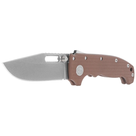 Demko AD20S Clip Point Knife Earth G10, Stonewashed MagnaCut by Andrew Demko (MGAD20S-MAG-EARG10-CP)