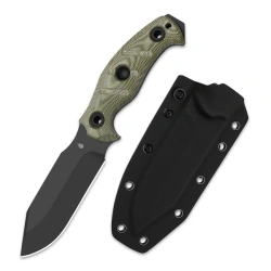 Nóż Kizer Sheepdog Survival Green Micarta, Black 1095 by Chris Conaway (1105A4)