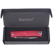 LionSteel Thrill Knife Red Aluminum, Satin M390 by Molletta (TL A RS)