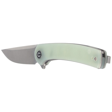 CIVIVI Knife Mini Asticus Natural G10, Satin 10Cr15CoMoV (C19026B-3)