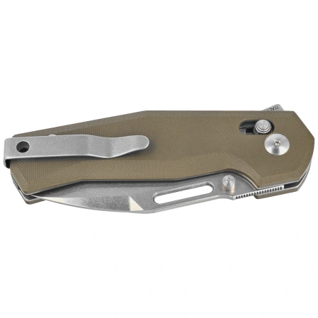 Nóż składany Maserin CB-1 Olive Green G10, Stonewashed MagnaCut (632/G10V)