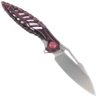 Nóż składany Rike Knife RK-Thor6-M-BP Black / Purple Titanium, Satin M390