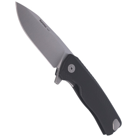 Nóż składany LionSteel ROK Black Aluminium, Satin M390 by Molletta (ROK A BS)