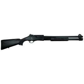 Saricam PA-107-ST 20'' Pump-Action Shotgun, 12 GA, with Aluminum Forend