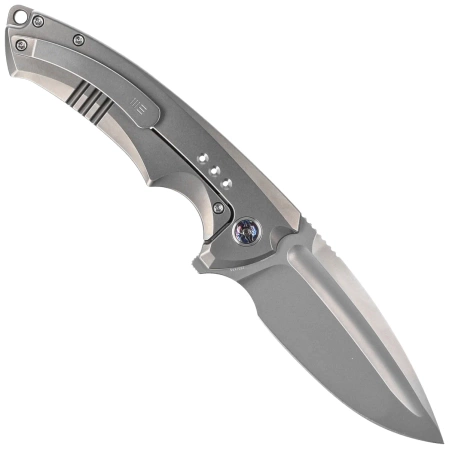 WE Knife Nexusia LE No ???/155 Bead Blasted Titanium, Bead Blasted CPM 20CV (WE22044-4)