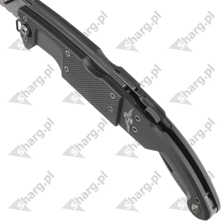 FOX Aeronautica Militare G10 / Aluminium, Black PVD N690Co rescue knife (FX-026900)