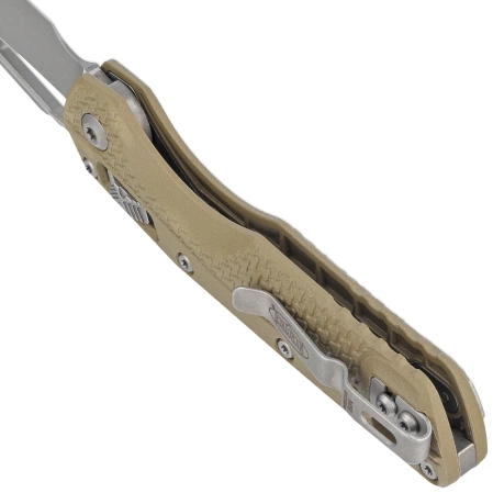 Microtech MSI S/E Knife OD Green Tri-Grip Polymer, Apocalyptic M390MK by Tony Marfione (210T-10APPMOD)