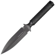 Microtech A.D.O. Mini D/E Marfione Custom Knife DLC Double Vapor Blast, DLC Double Vapor Blast CPM 3V by Tony Marfione (115-DLCVB-MCK)