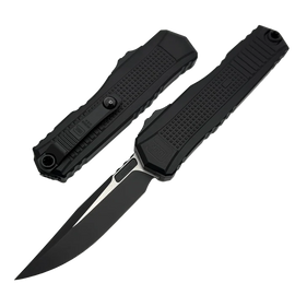 Nóż automatyczny OTF Microtech Glock G19K S/E Black Aluminium, Black M390MK by Tony Marfione (81-1T)