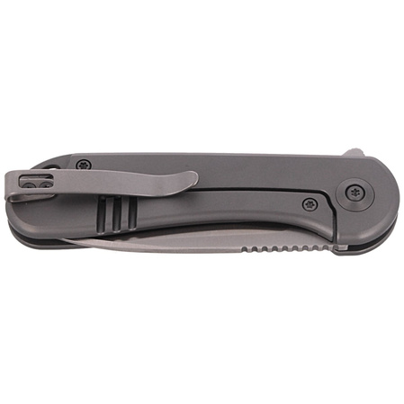 Nóż składany WE Knife Elementum Gray Titanium, Satin CPM 20CV (WE18062X-1)