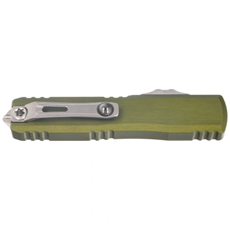Microtech Ultratech Gen III ZBP T/E OTF Knife OD Green Aluminum, Stonewashed M390MK by Tony Marfione (1123-10OD)