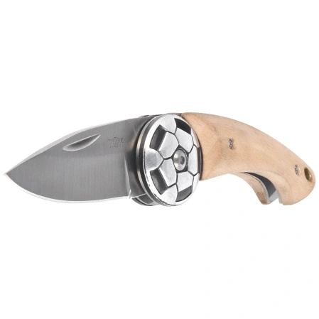 Third Decor Habitat Football Knife Beech Wood, Satin 420 (N117B)