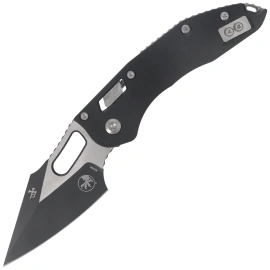 Microtech Stitch Ram-Lok S/E Knife Black Aluminium, Black M390MK by Borka Blades and Tony Marfione (169RL-1)
