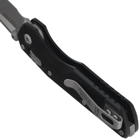 Nóż składany Microtech MSI Mini S/E Black Fluted Aluminium, Apocalyptic M390MK by Tony Marfione (210M-10APFL)