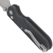 Kubey Bedrock Knife Black G10, Satin D2 (KU505A)