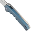 Nóż składany Medford Praetorian Swift FL Flipper Tumbled Blade, Blue Handle, Flamed HW/Clip, S45VN (MKFF2064TD-44TM-TFCF-Q4)