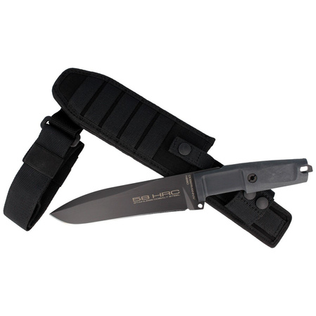 Extrema Ratio Dobermann IV Tactical Knife Black Forprene, Black MIL-C N690 (04.1000.0184/BLK)