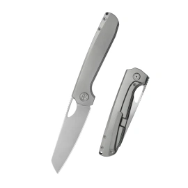 Nóż składany Kubey KB Elang Silver Titanium, Silver Beadblasted S35VN by Sebastian Irawan (KB339A)