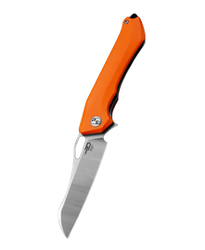 Bestech Platypus Knife Orange G10, Stonewashed/Satin D2 (BG28B)