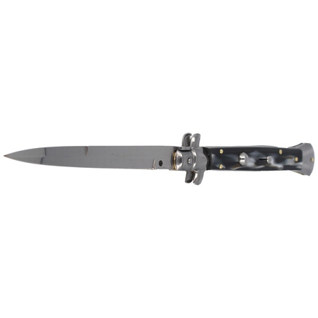 Automatic Knife Frank Beltrame Bayonet Imit. Horn 28cm (FB 28/81B)