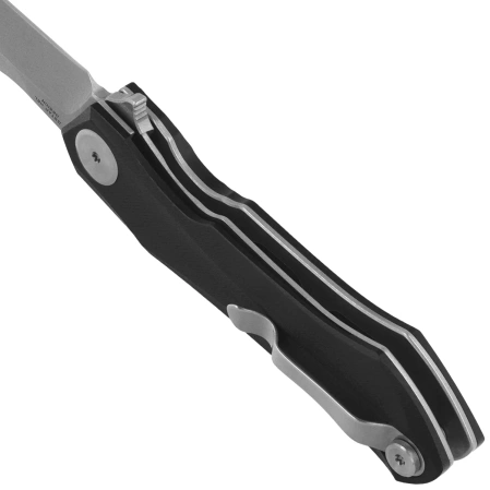 Nóż składany Bestech Ivy Black G10, Stonewashed 14C28N by Ostap Hel (BG59A)