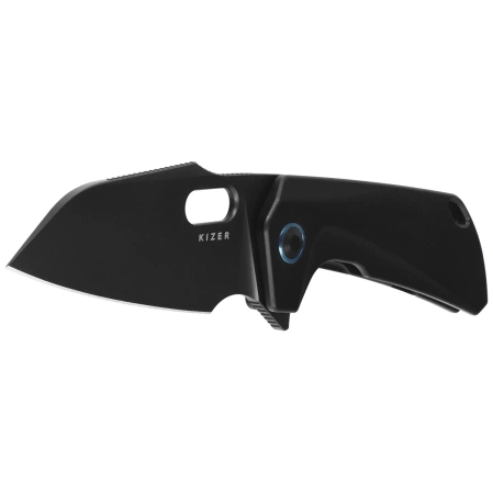Nóż składany Kizer Takahe Black Titanium, Matte DLC Ultra S35VN by Ben Taubert (Ki3701A2)