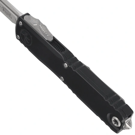 Nóż automatyczny OTF Microtech Ultratech Gen III ZBP T/E Black Aluminium, Stonewashed M390MK by Tony Marfione (1123-10)