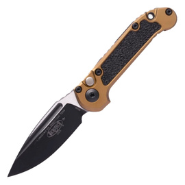 Nóż automatyczny Microtech LUDT Gen III S/E Tan Aluminium, Tactical M390MK by Tony Marfione (1135-1TA)