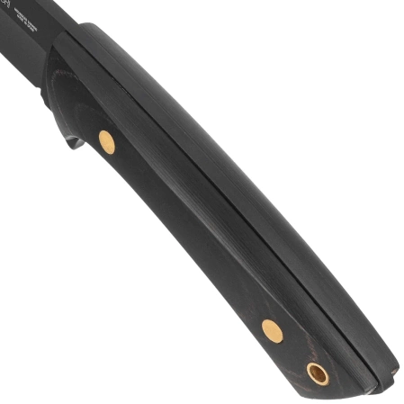 Nóż Muela Colibri COL-9MT Black Pakka Wood Knife, Black X50CrMoV15