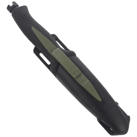 MAC Aquatys 11 2 Diving Knife Green-Black PP-TPE, Black Idroglider W 1.4060