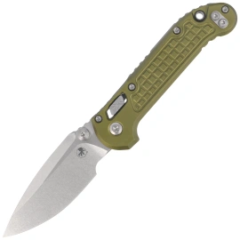 Microtech LUDT Ram-Lok S/E Knife OD Green Frag Aluminium, Stonewashed M390MK by Tony Marfione (1135RL-10FROD)