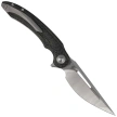 Bestech Irida Black/Green Carbon Fiber/G10, Satin 14C28N by Kombou Knife (BG25F)